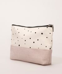 Necessaire-Feminina-Estampada-Poa-com-Recorte-Bege-9972779-Bege_3