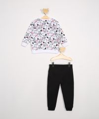 Conjunto-de-Moletom-Infantil-Blusa-Estampado-Snoopy-Off-White---Calca-Jogger-Preto-9976541-Preto_2
