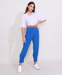 Camisa-de-Crepe-Feminina-Manga-Curta-Ampla-Cropped-com-Bolsos-Lilas-9982703-Lilas_3