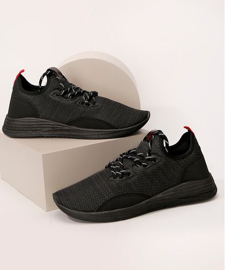 Tenis-Masculino-Esportivo-Ace-Knit-Preto-9988108-Preto_1