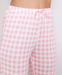 Pijama-Feminino-Manga-Longa-Amplo-Estampado-Xadrez-Vichy-Rosa-9974108-Rosa_5