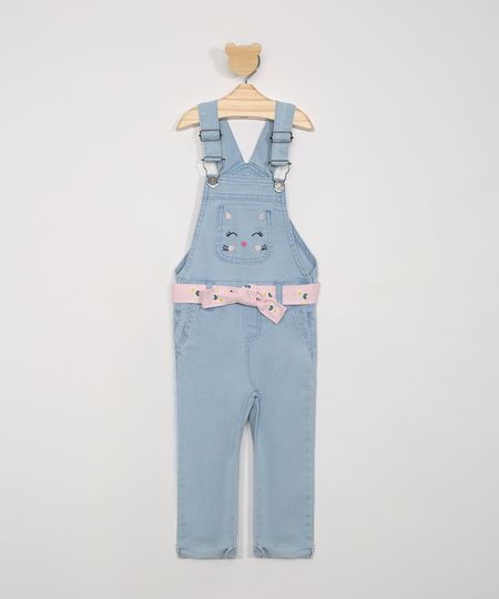 Macacao-Jeans-Infantil-com-Bordado-de-Gatinho-e-Faixa-Azul-Claro-9978682-Azul_Claro_1 Macacao-Jeans-Infantil-com-Bordado-de-Gatinho-e-Faixa-Azul-Claro-9978682-Azul_Claro_1