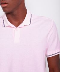 Polo-de-Piquet-Masculina-Basica-Comfort-Manga-Curta-Rosa-Claro-9842591-Rosa_Claro_4