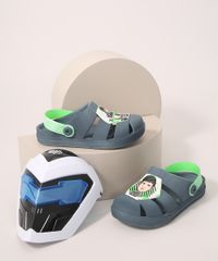 Babuche-Infantil-Grendene-Max-Steel---Brinde-Azul-Marinho-9986781-Azul_Marinho_1