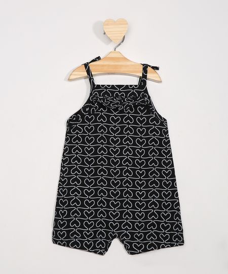 Macaquinho-Infantil-Estampado-de-Coracoes-Alca-Fina-Decote-Reto-com-Babado-Preto-9967599-Preto_1