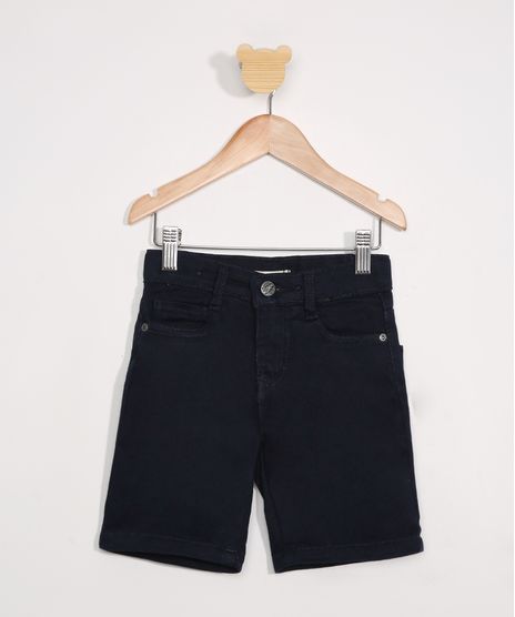 Bermuda-de-Sarja-Infantil-com-Bolsos-Azul-Marinho-9978836-Azul_Marinho_1