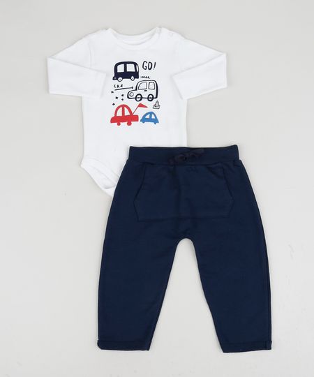 Conjunto-Infantil-Body-Branco-Carrinhos-Manga-Longa---Calca-com-Bolso-Canguru-Azul-Marinho-9929728-Azul_Marinho_1_1