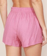 Short-Feminino-Cintura-Media-Maquinetado-com-Cordao-Rose-9923969-Rose_2