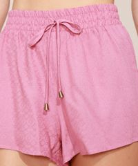 Short-Feminino-Cintura-Media-Maquinetado-com-Cordao-Rose-9923969-Rose_4