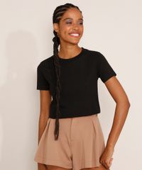 Kit-de-3-Camisetas-Femininas-Basicas-Manga-Curta-Cropped-Decote-Redondo-Preto-9987034-Preto_2