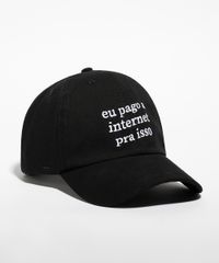 Bone-Feminino-Mindset-Obvious-Aba-Curva-com-Bordado--Eu-Pago-a-Internet-pra-Isso--Preto-9993407-Preto_4