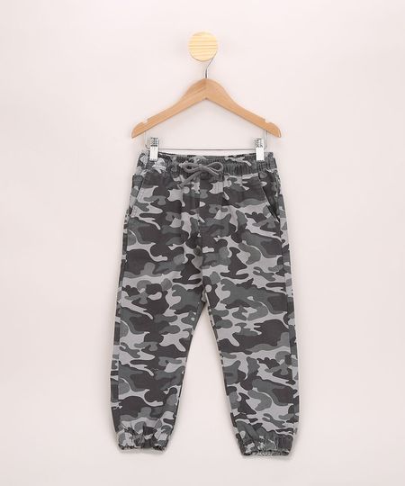 Calca-de-Sarja-Infantil-Jogger-Estampada-Camuflada-Chumbo-9968907-Chumbo_1