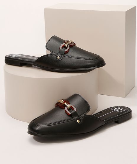 Mule-Feminino-Moleca-com-Corrente-Preto-9986678-Preto_1