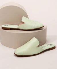 Mule-Feminino-Moleca-Texturizado-Verde-9986684-Verde_1