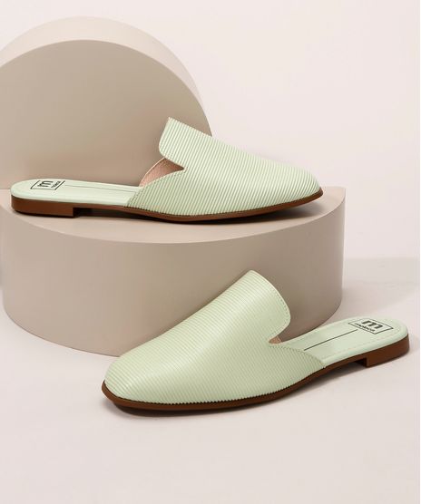 Mule-Feminino-Moleca-Texturizado-Verde-9986684-Verde_1