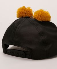 Bone-Infantil-LOL-Surprise-com-Pompons-e-Glitter-Preto-9947996-Preto_3