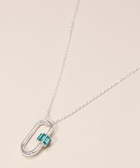 Colar-Feminino-com-Pingente-de-Mosquetao-Prateado-9980632-Prateado_3