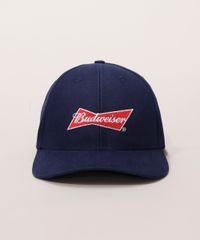 Bone-Masculino-Aba-Curva-com-Bordado-Budweiser-Azul-Marinho-9981610-Azul_Marinho_1