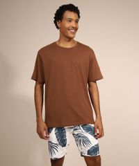 Bermuda-Masculina-de-Sarja-Reta-Estampada-de-Folhagem-Off-White-9980958-Off_White_3