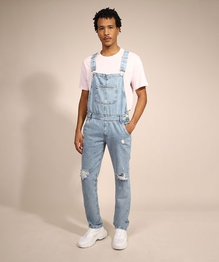 Macacao-Jeans-Masculino-Destroyed-Azul-Claro-9985769-Azul_Claro_1