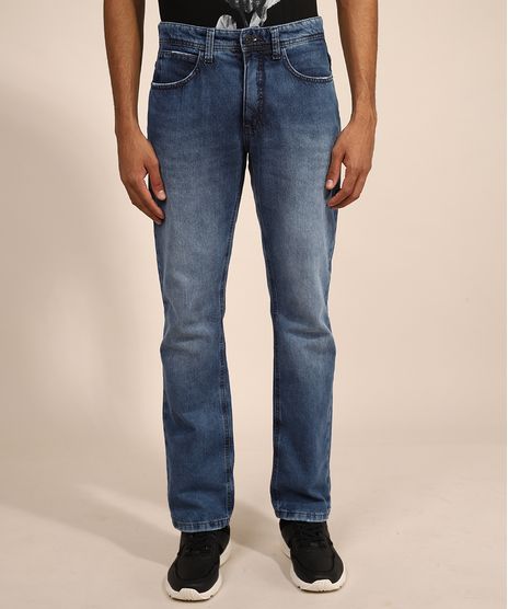 Calca-Jeans-Masculina-Slim-Straight-Azul-Medio-9986491-Azul_Medio_1