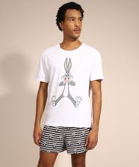 Pijama-Masculino-Pernalonga-Looney-Tunes-Manga-Curta-Branco-9980536-Branco_1