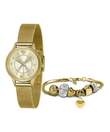Kit-de-Relogio-Analogico-Lince-Feminino---Pulseira---LRGH149L-KY46C1KX-DOURADO-9983796-Dourado_1