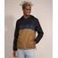 Jaqueta-de-Nylon-Masculina-com-Meio-Ziper-Capuz-e-Bolsos-Preta-9973351-Preto_1