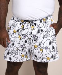 Short-Masculino-Plus-Size-Relaxed-Estampado-Snoopy-com-Cordao-e-Bolsos-Branco-9975292-Branco_1