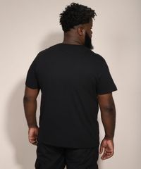 Camiseta-Masculina-Plus-Size-Manga-Curta-Mortal-Kombat-X-Scorpion-Gola-Careca-Preta-9982187-Preto_4