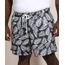 Short-Masculino-Plus-Size-Relaxed-Estampado-de-Folhagem-com-Cordao-e-Bolsos-Azul-Marinho-9982532-Azul_Marinho_1