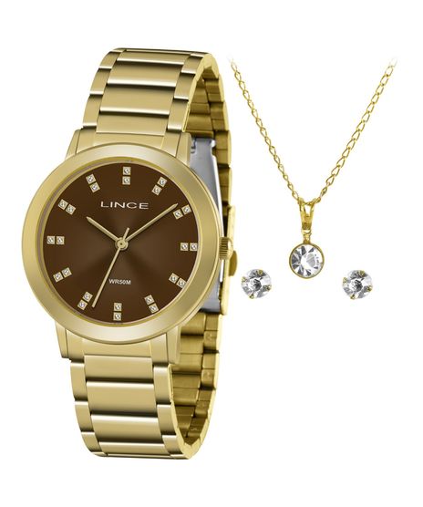 Kit-de-Relogio-Analogico-Lince-Feminino---Brinco---Colar--LRGH142L-KY30N1KX--DOURADO-9987475-Dourado_1