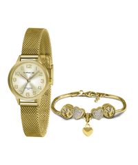 Kit-de-Relogio-Analogico-Lince-Feminino---Pulseira---LRGH146L-KY40C2KX-DOURADO-9987484-Dourado_1