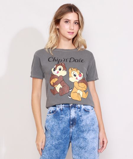 Camiseta-Feminina-Tico-e-Teco-Manga-Curta-Decote-Redondo-Chumbo-9984016-Chumbo_1 Camiseta-Feminina-Tico-e-Teco-Manga-Curta-Decote-Redondo-Chumbo-9984016-Chumbo_1