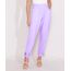 Calca-Feminina-Carrot-Cintura-Alta-com-No-Lilas-9976901-Lilas_1