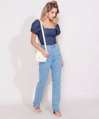 Blusa-Jeans-Feminina-Manga-Bufante-Decote-Reto-Azul-Medio-9981878-Azul_Medio_3