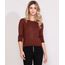 Sueter-de-Trico-Feminino-Basico-Decote-Redondo-Marrom-9325342-Marrom_1