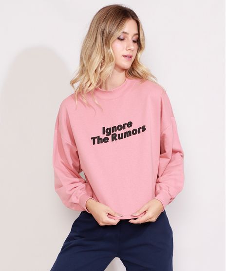 Blusa-de-Moletom-Feminina--Ignore-The-Rumors--Manga-Bufante-Rosa-Claro-9983715-Rosa_Claro_1