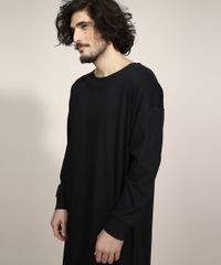 Vestido-Unissex-Midi-Manga-Longa-Preto-9994450-Preto_6