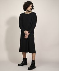 Vestido-Unissex-Midi-Manga-Longa-Preto-9994450-Preto_8