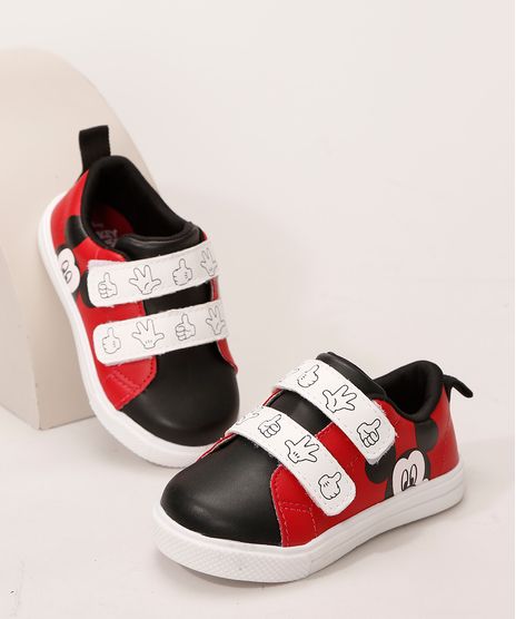 Tenis-Infantil-Mickey-com-Velcro-Vermelho-9988060-Vermelho_1