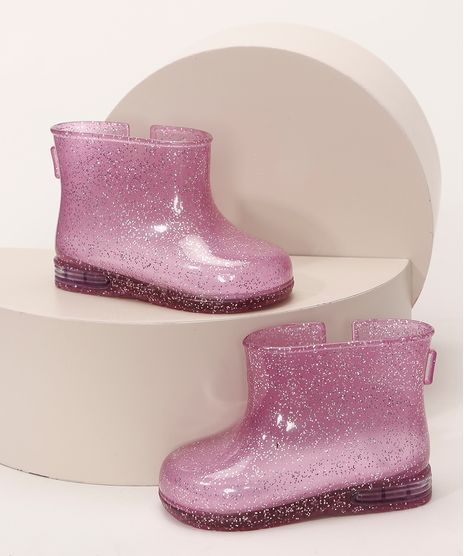 Galocha-Infantil-Cano-Curto-Glitter-com-Luz-Rosa-9987965-Rosa_1