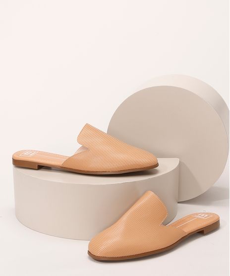 Mule-Feminino-Texturizado-Bico-Redondo-Moleca-Bege-9986683-Bege_1