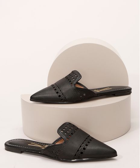 Mule-Feminino-Bico-Fino-com-Vazado-Vizzano-Preto-9989550-Preto_1