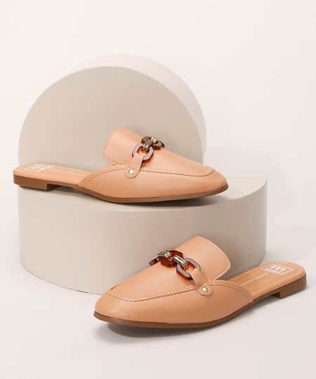 Mule-Feminino-Bico-Quadrado-com-Aviamento-Moleca-Bege-9986680-Bege_1