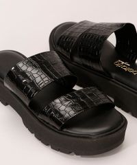 Rasteirinha-Feminina-Flatform-Texturizada-Croco-Tratorado-Beira-Rio-Preta-9989339-Preto_3