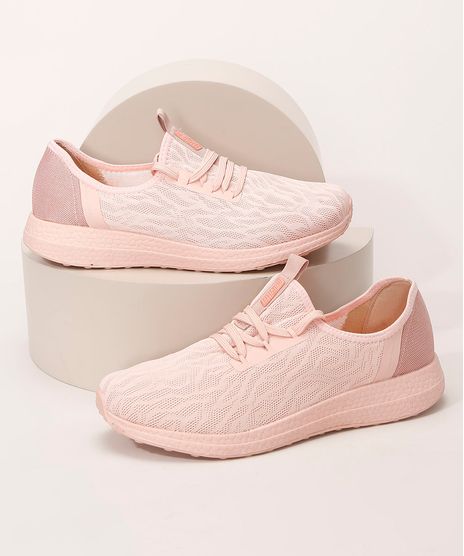 Tenis-Feminino-Knit-com-Cadarco-Texturizado-Actvitta-Rosa-Claro-9990034-Rosa_Claro_1