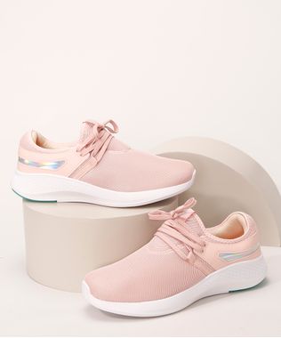 Tenis-Feminino-Knit-com-Cadarco-e-Faixa-Holografica-Actvitta-Rosa-9990048-Rosa_1