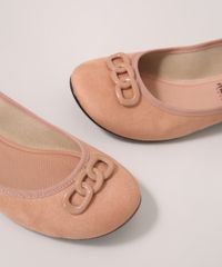 Sapatilha-Feminina-com-Corrente-Moleca-Rosa-9986668-Rosa_3