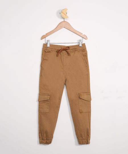 Calca-de-Sarja-Infantil-Jogger-Cargo-com-Cordao-Caramelo-9979707-Caramelo_1 Calca-de-Sarja-Infantil-Jogger-Cargo-com-Cordao-Caramelo-9979707-Caramelo_1